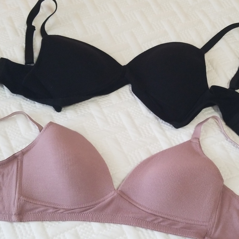 Bra pink or black 36C